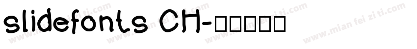 slidefonts CH字体转换